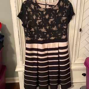 Ryan Michelle pink and black dress in excellent condition no rips or stains